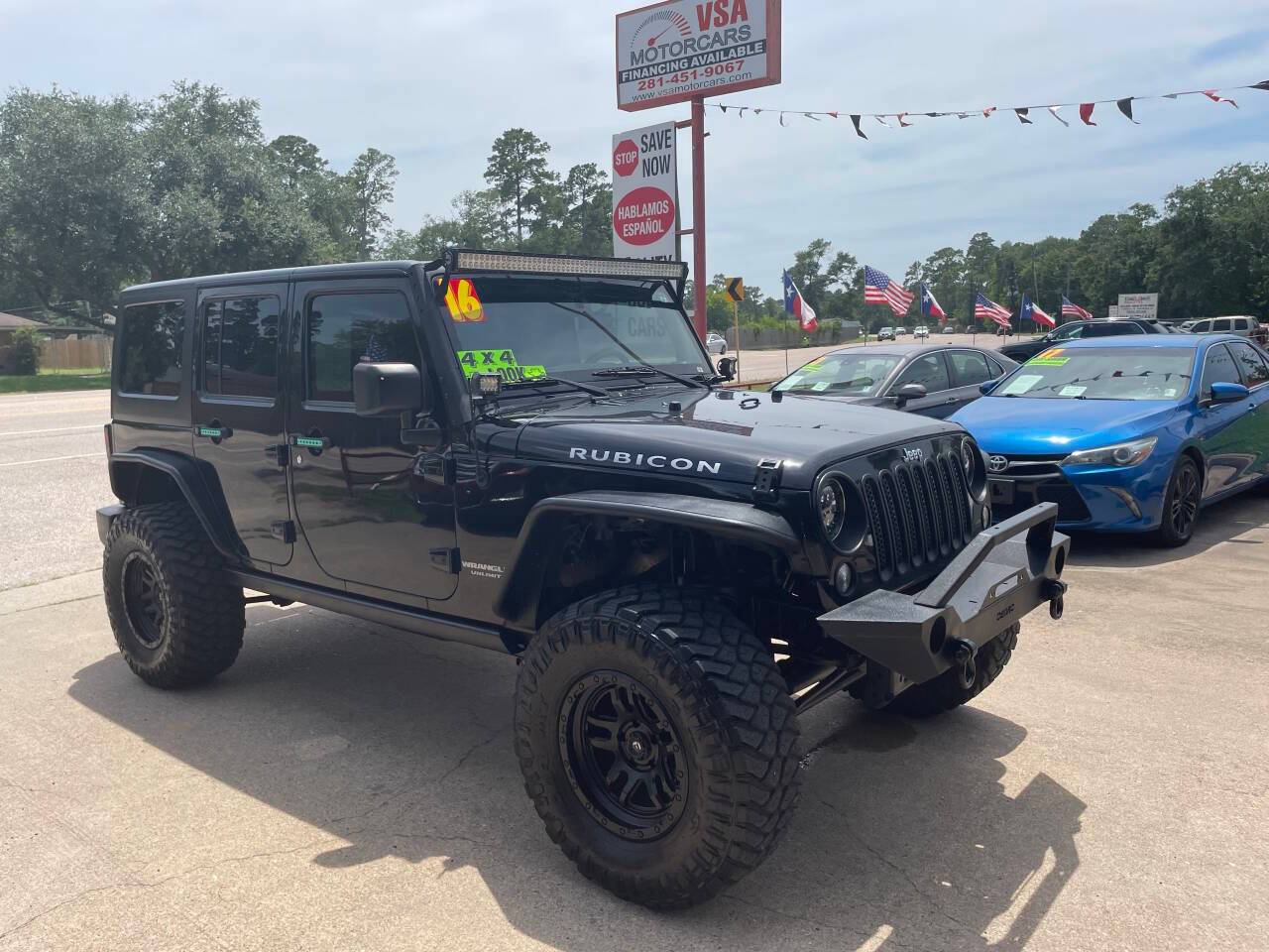 2016 Jeep Wrangler Rubicon — SUV — 91,894 mi — Cypress, TX