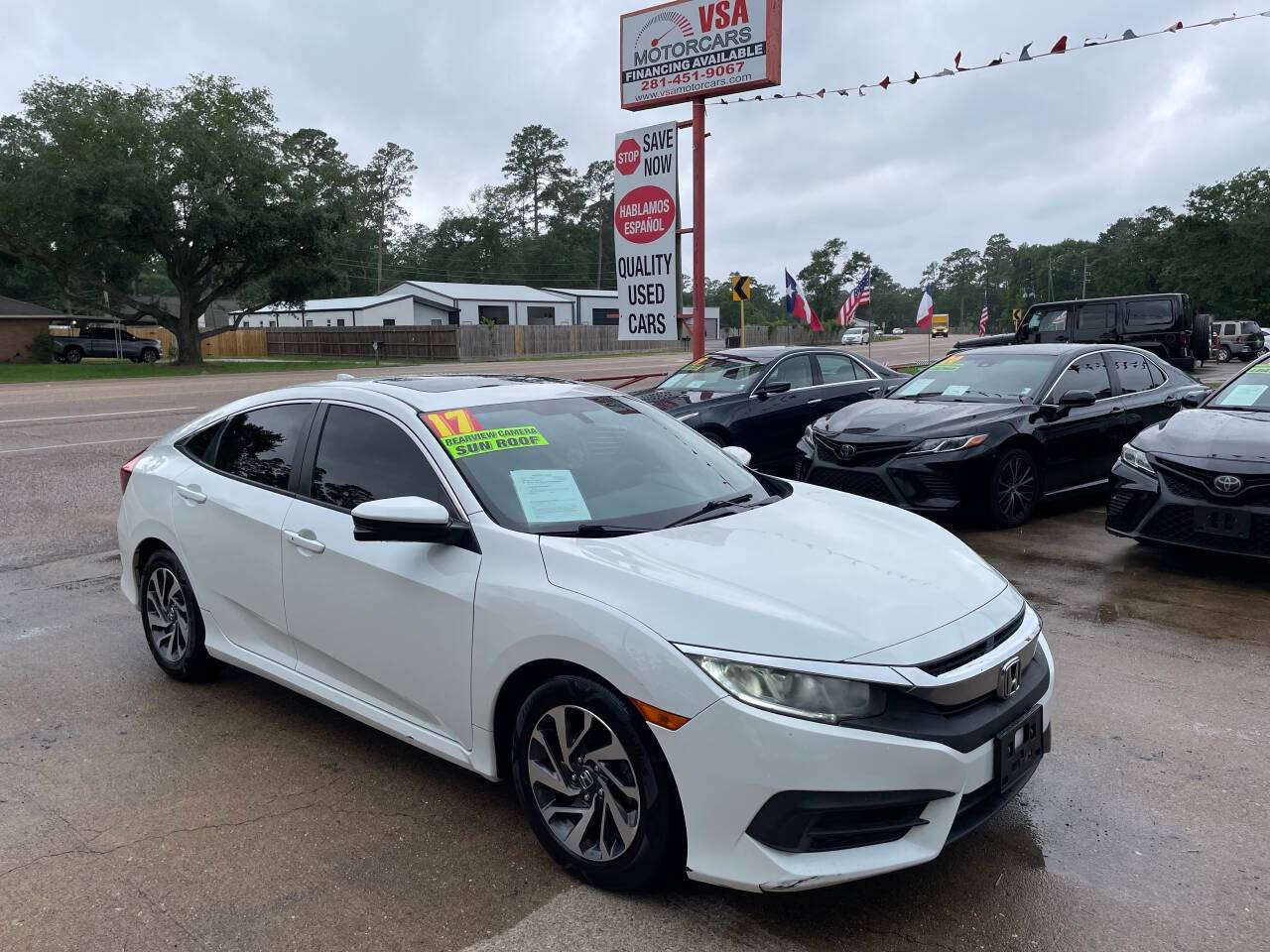 2017 Honda Civic EX — Sedan — 124,448 mi — Cypress, TX