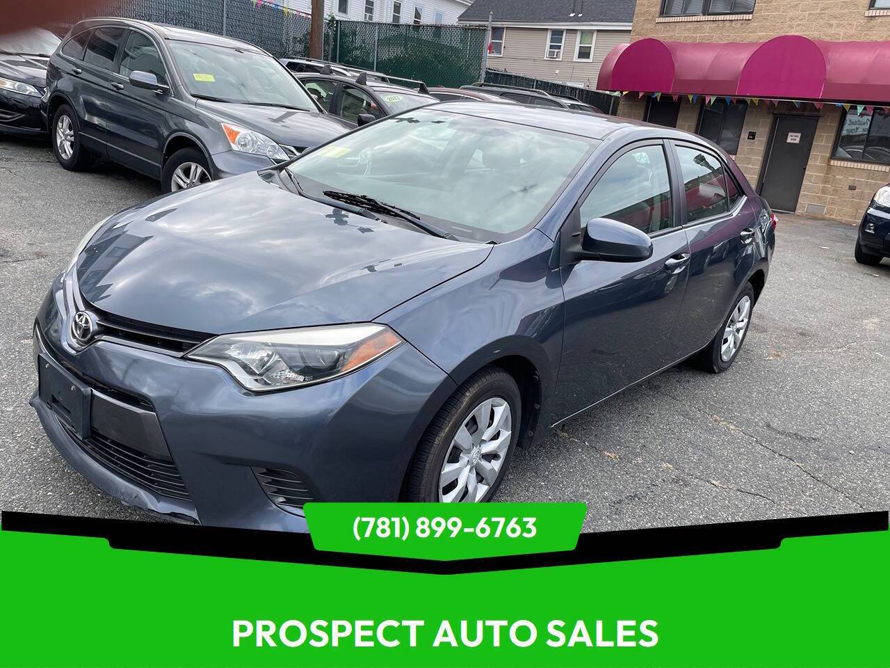 2016 Toyota Corolla LE — Sedan — 108,802 mi — Waltham, MA