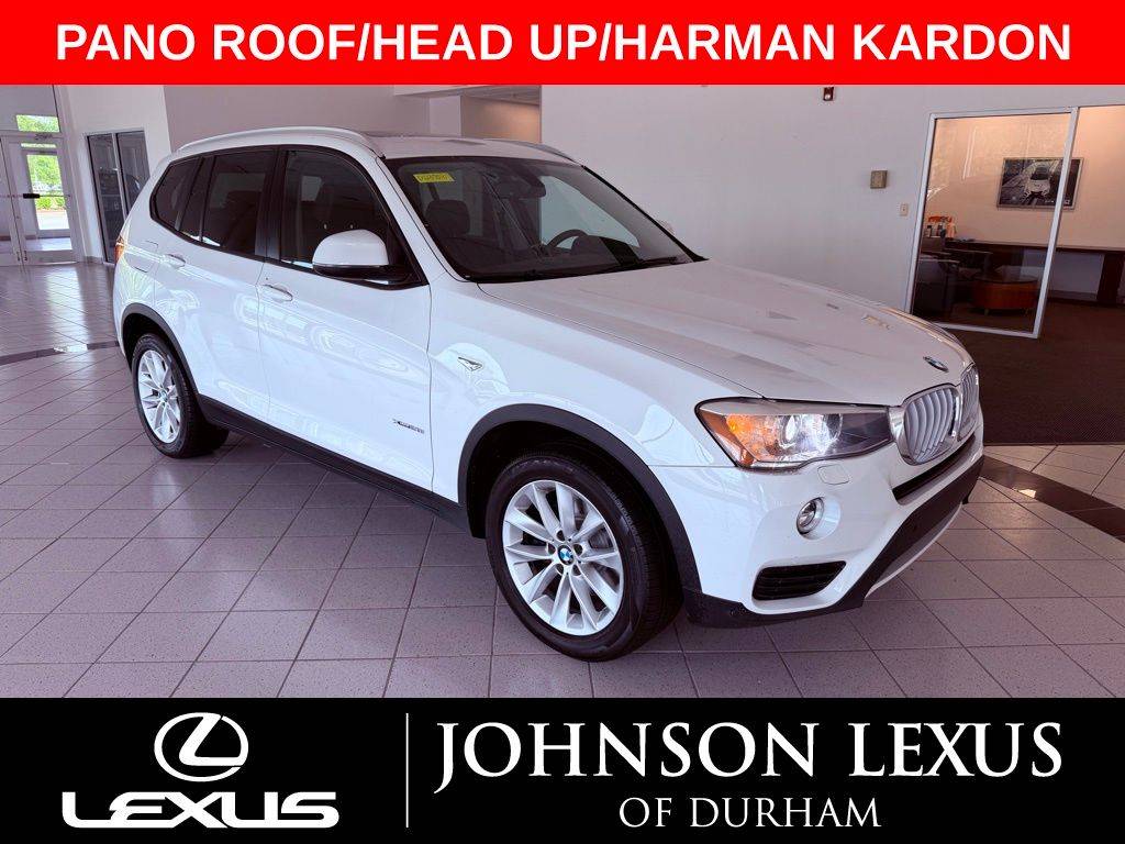 2016 BMW X3 28i — SUV — 105,004 mi — Durham, NC