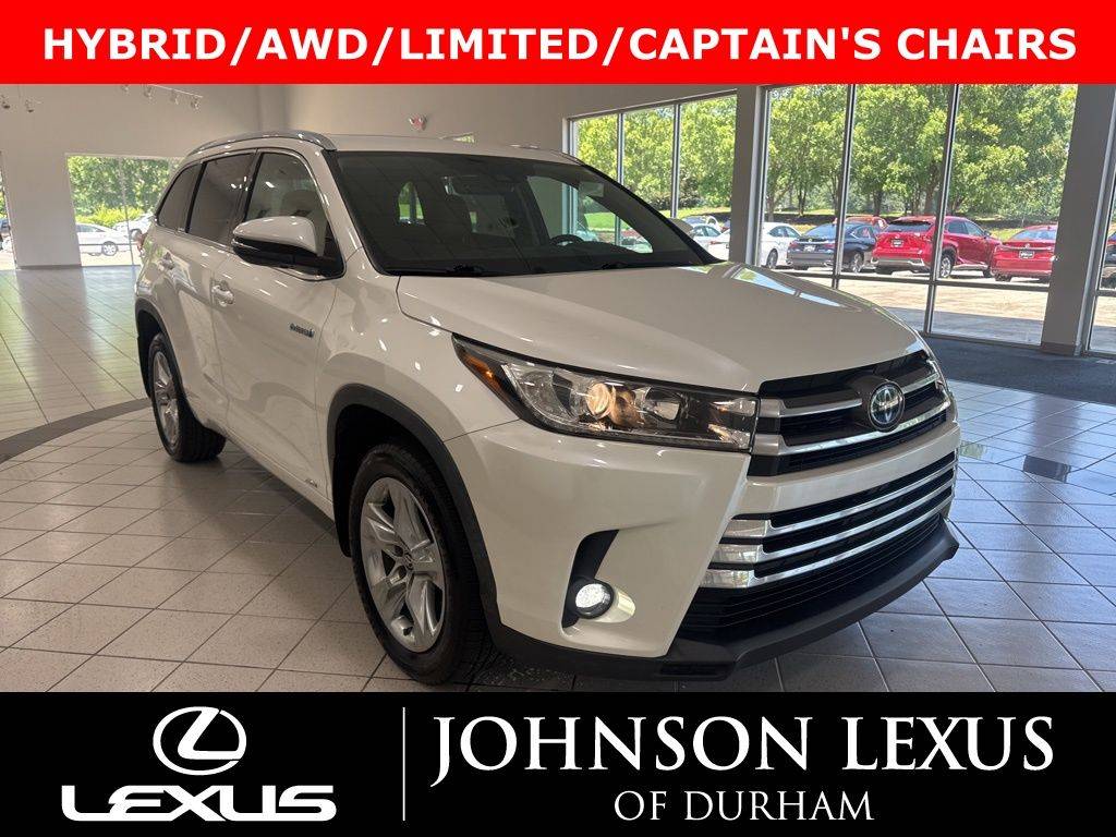 2019 Toyota Highlander Hybrid Limited — SUV — 99,548 mi — Durham, NC