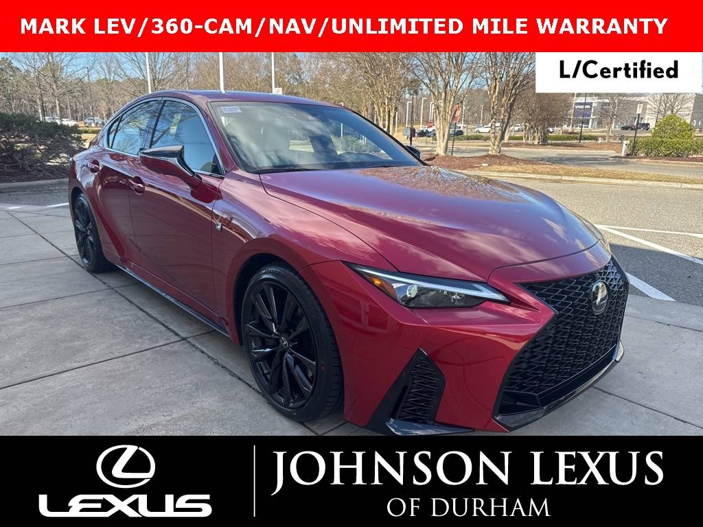 2022 Lexus IS IS 350 F SPORT — Sedan — 13,635 mi — Durham, NC