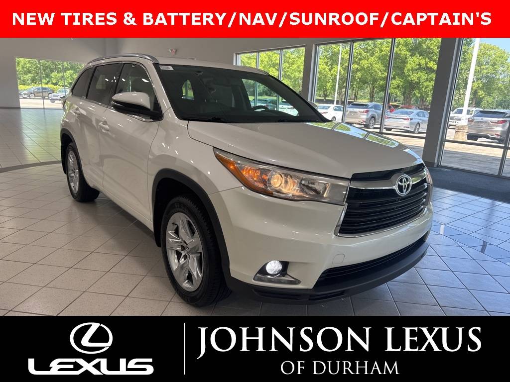 2016 Toyota Highlander Limited — SUV — 131,920 mi — Durham, NC