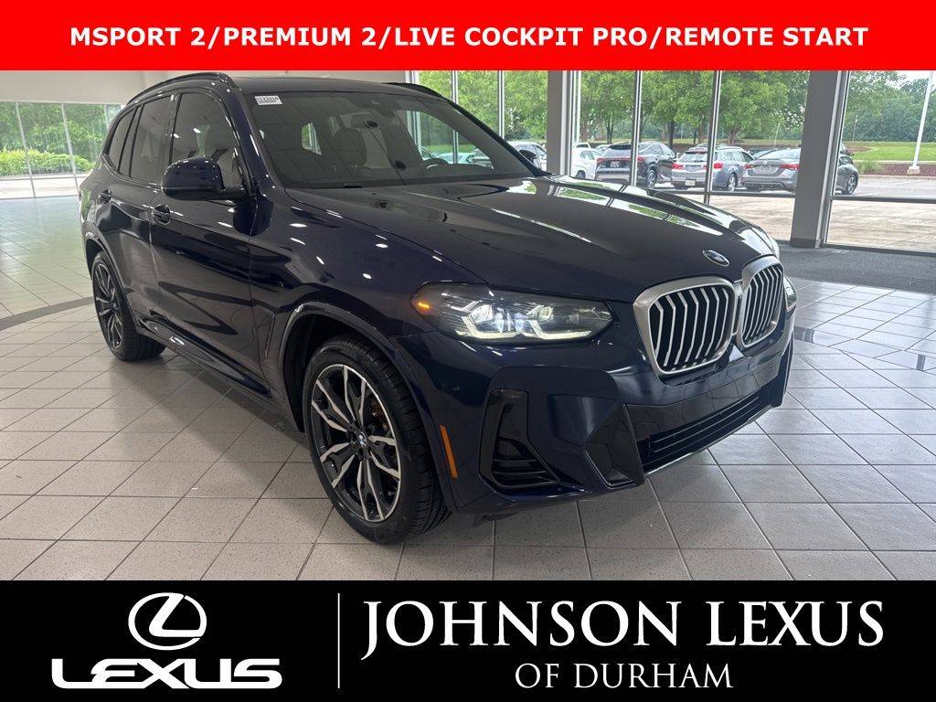 2022 BMW X3 30i — SUV — 51,330 mi — Durham, NC