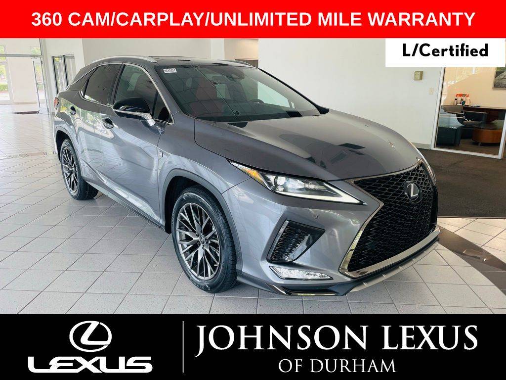 2022 Lexus RX RX 350 F Sport — SUV — 23,495 mi — Durham, NC
