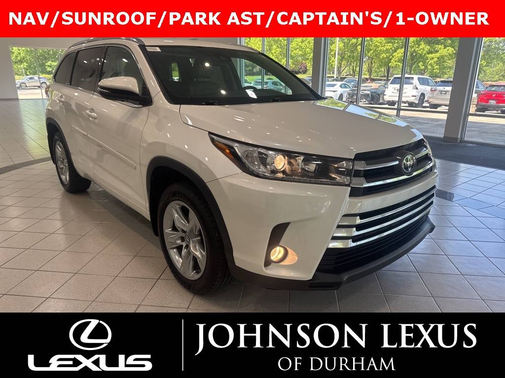 2018 Toyota Highlander Limited — SUV — 102,121 mi — Durham, NC