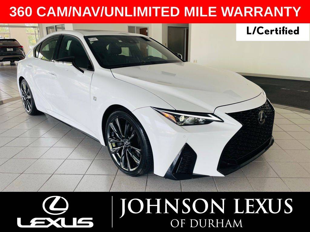 2024 Lexus IS IS 350 F SPORT — Sedan — 21,640 mi — Durham, NC