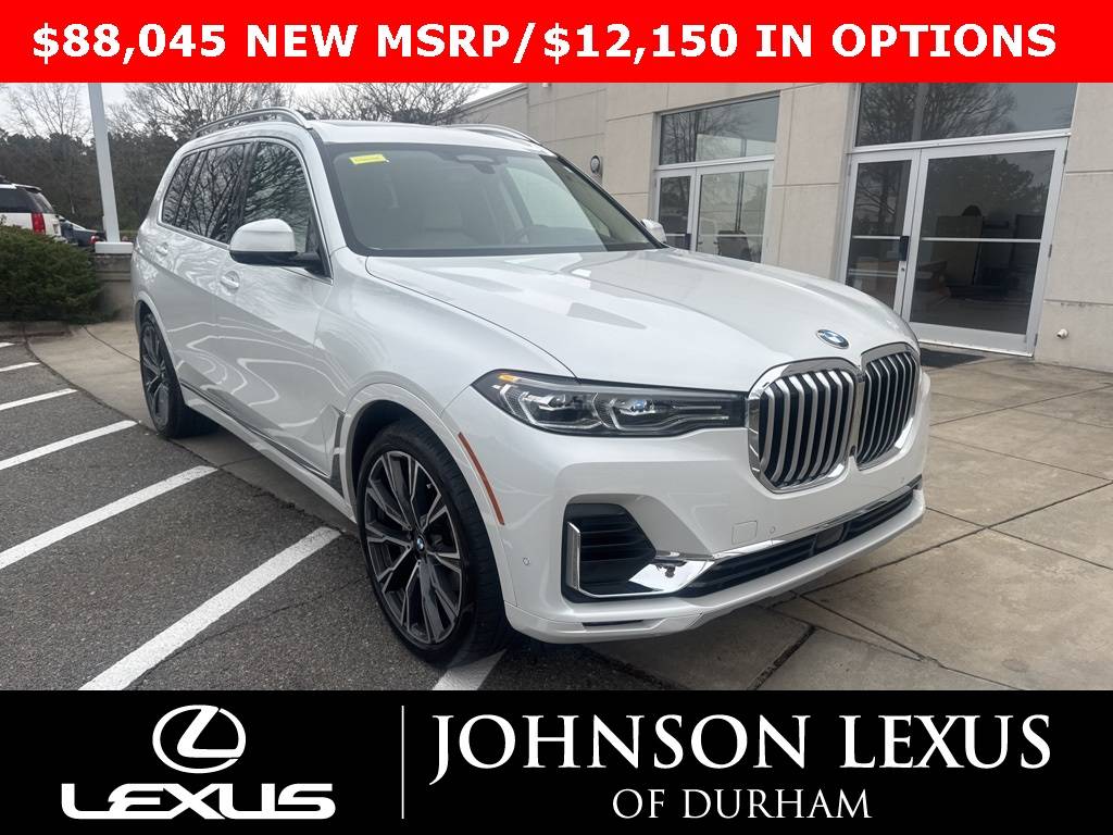 2022 BMW X7 40i — SUV — 33,385 mi — Durham, NC