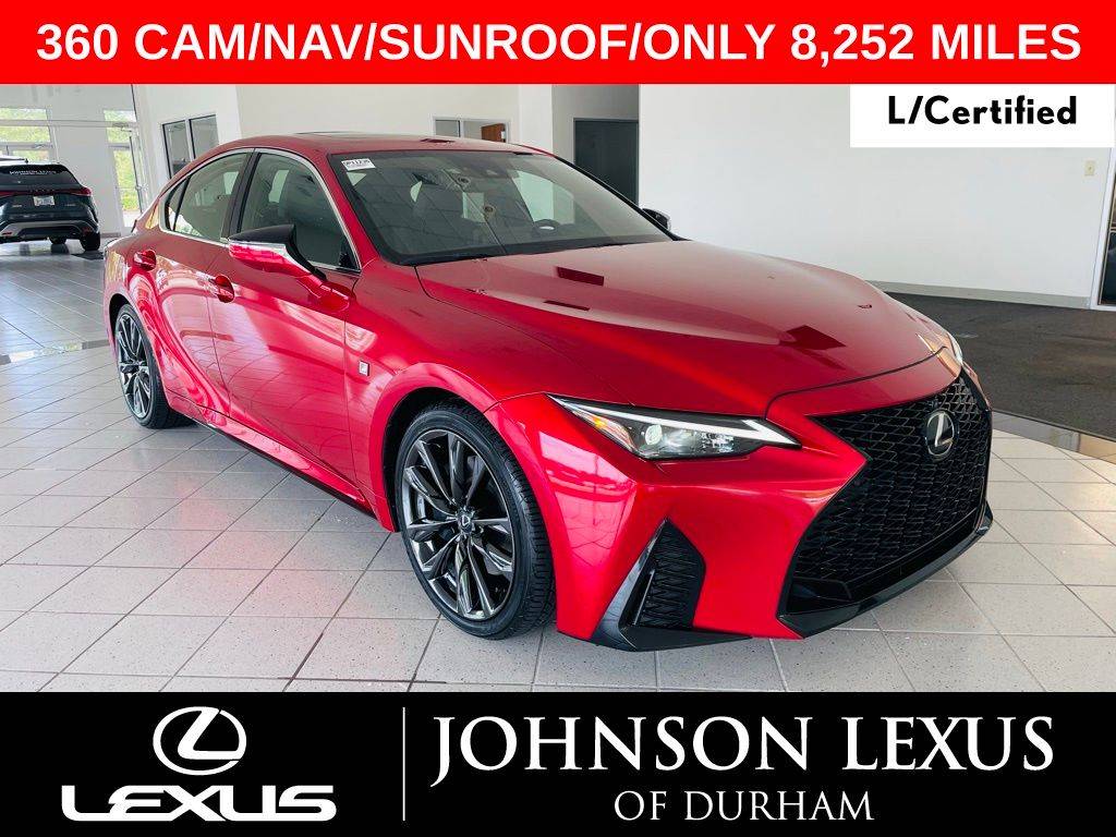 2023 Lexus IS IS 350 F SPORT — Sedan — 8,252 mi — Durham, NC