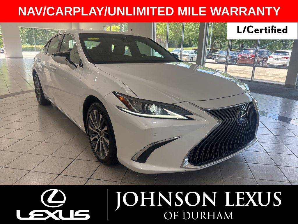 2021 Lexus ES ES 300h — Sedan — 37,041 mi — Durham, NC