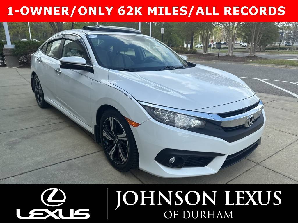 2018 Honda Civic Touring — Sedan — 62,461 mi — Durham, NC