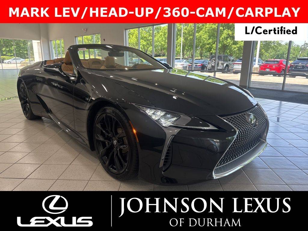 2024 Lexus LC LC 500 — Convertible — 14,349 mi — Durham, NC