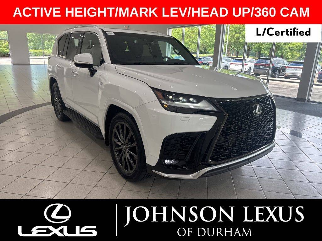 2024 Lexus LX LX 600 F SPORT — SUV — 5,760 mi — Durham, NC