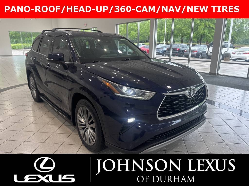 2022 Toyota Highlander Platinum — SUV — 74,949 mi — Durham, NC