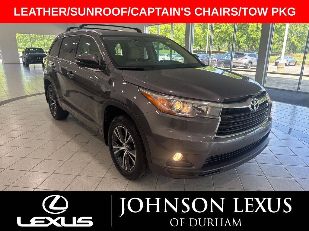 2016 Toyota Highlander XLE — SUV — 95,847 mi — Durham, NC