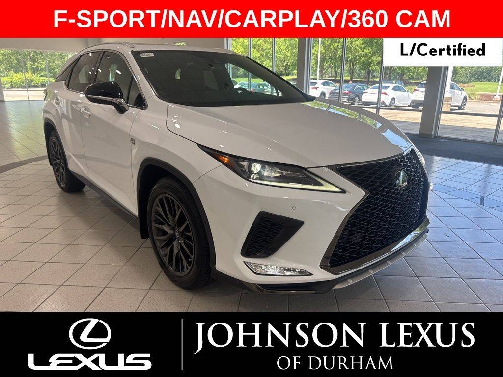 2022 Lexus RX RX 350 F Sport — SUV — 18,590 mi — Durham, NC