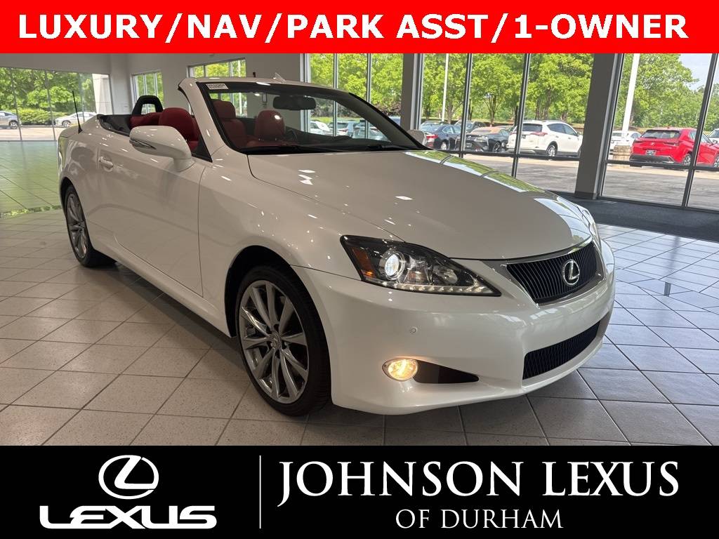 2015 Lexus IS IS 350C — Convertible — 38,944 mi — Durham, NC