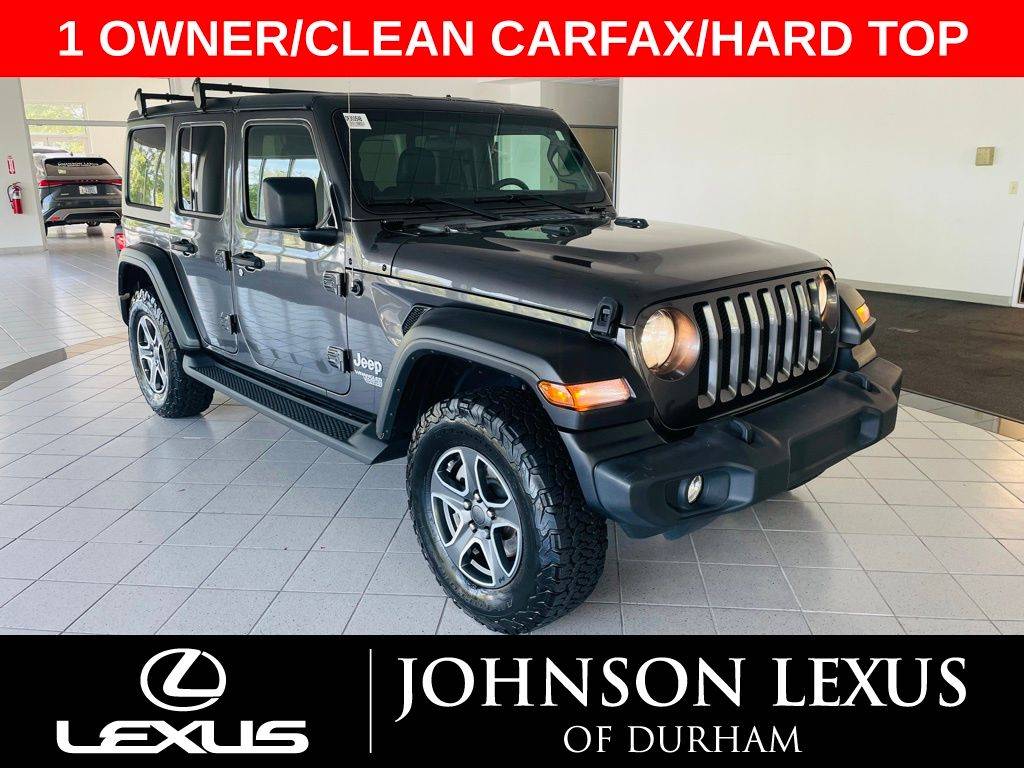 2020 Jeep Wrangler Sport S — SUV — 80,311 mi — Durham, NC
