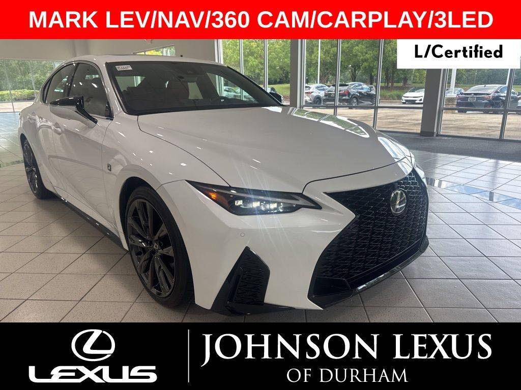 2024 Lexus IS IS 350 F SPORT — Sedan — 9,799 mi — Durham, NC