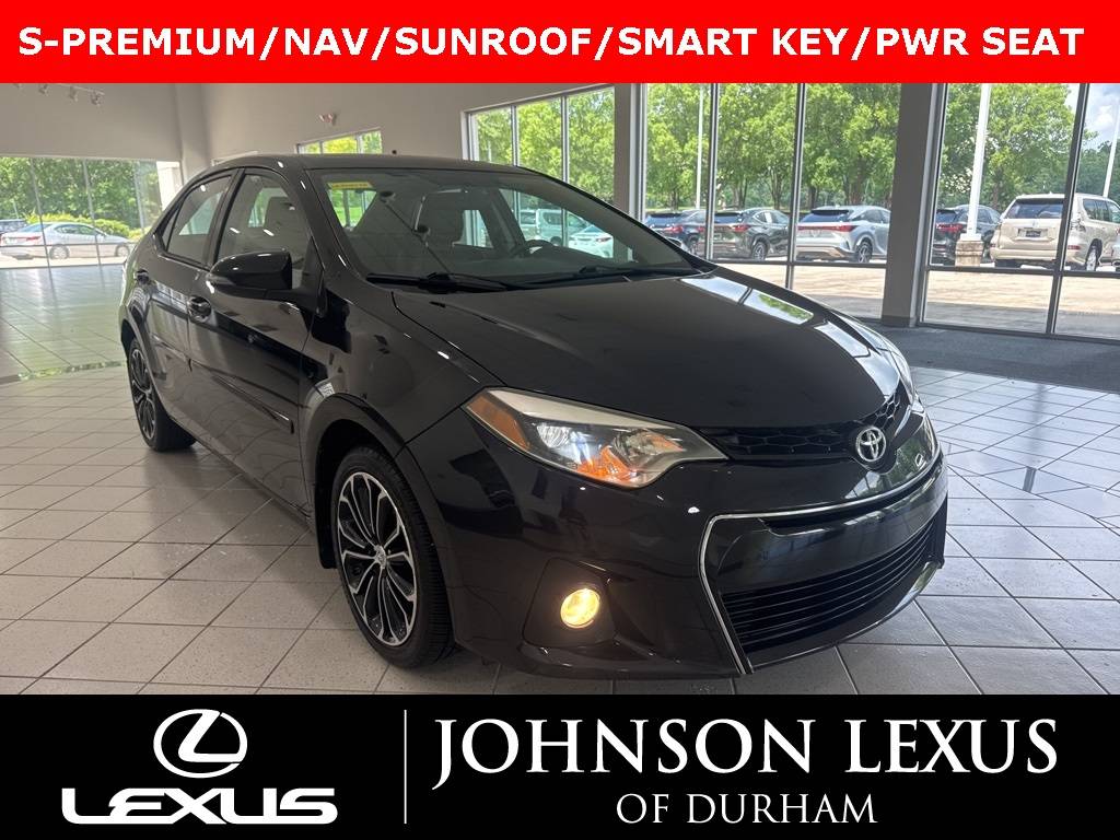 2015 Toyota Corolla S Premium — Sedan — 183,052 mi — Durham, NC