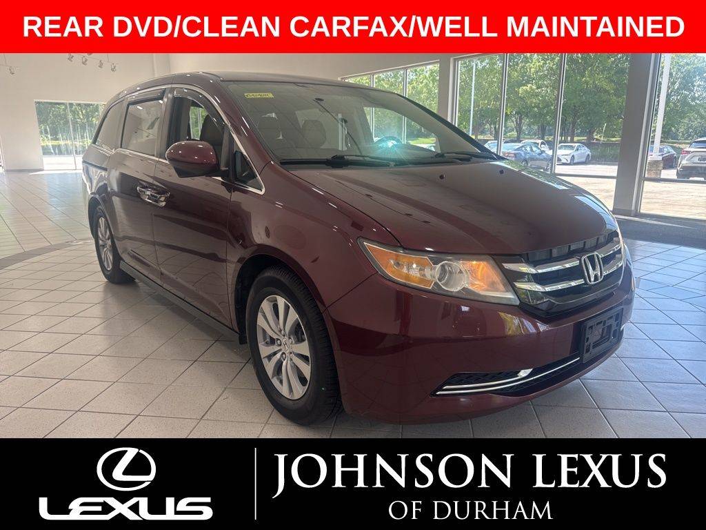 2017 Honda Odyssey SE — Minivan — 74,897 mi — Durham, NC