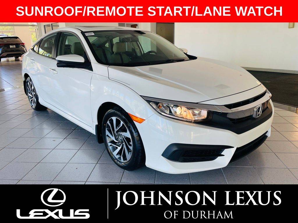 2017 Honda Civic EX — Sedan — 80,338 mi — Durham, NC