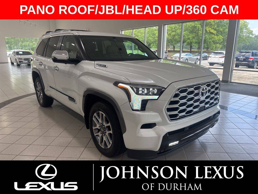 2025 Toyota Sequoia 1794 Edition — SUV — 9,815 mi — Durham, NC