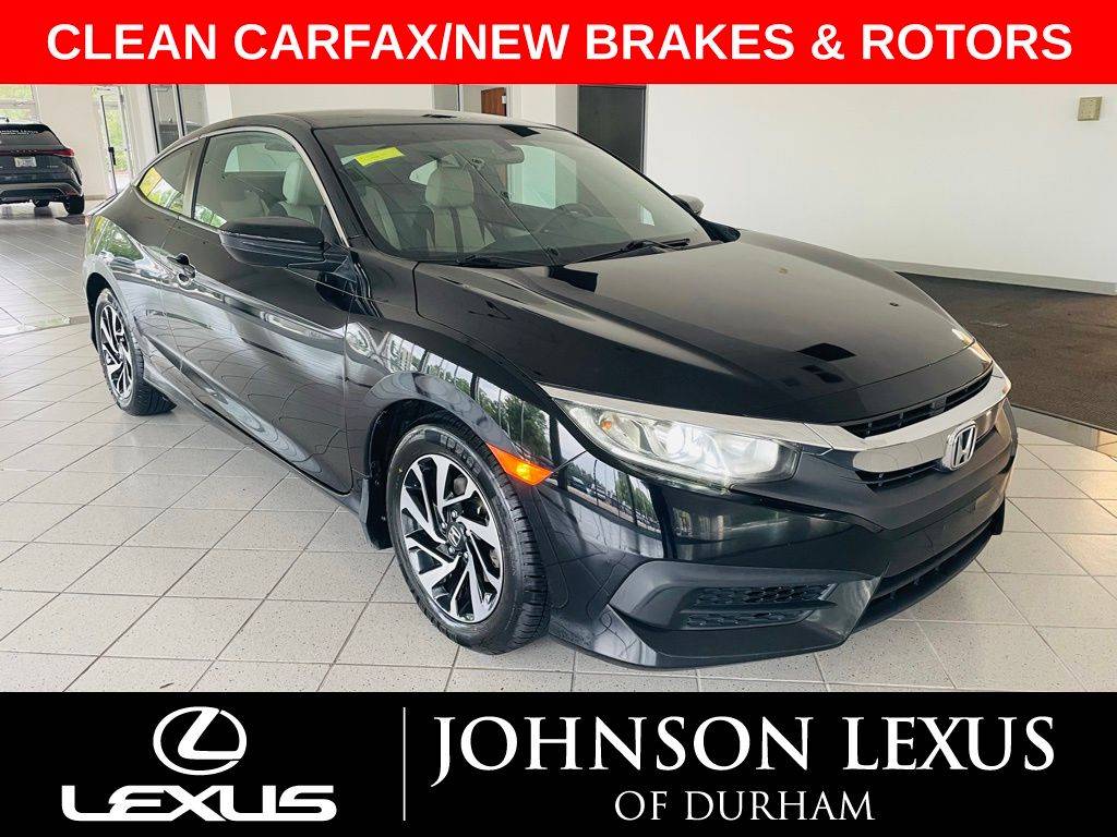 2016 Honda Civic LX — Coupe — 100,671 mi — Durham, NC