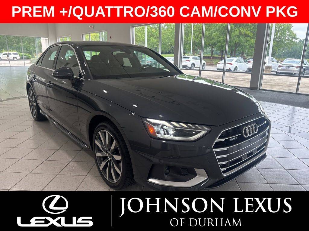 2021 Audi A4 Premium Plus — Sedan — 36,542 mi — Durham, NC