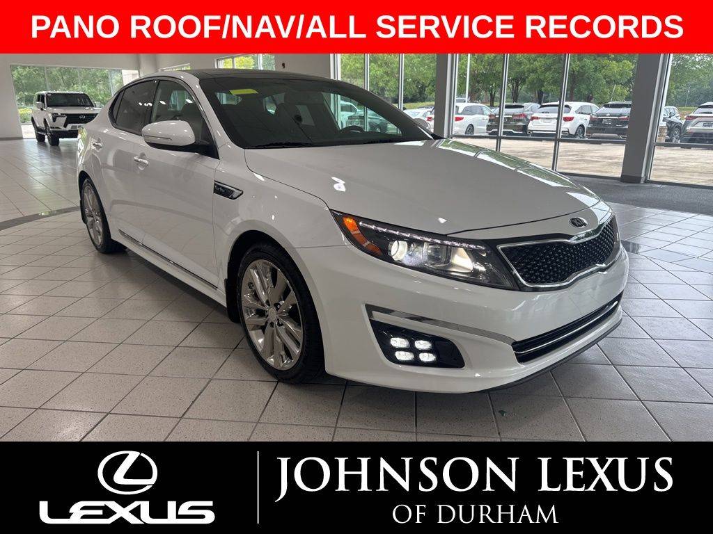 2015 Kia Optima SXL Turbo — Sedan — 80,566 mi — Durham, NC