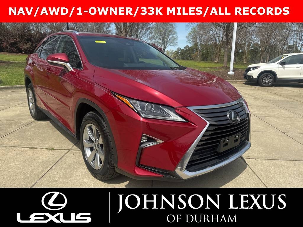 2018 Lexus RX RX 350 — SUV — 33,620 mi — Durham, NC