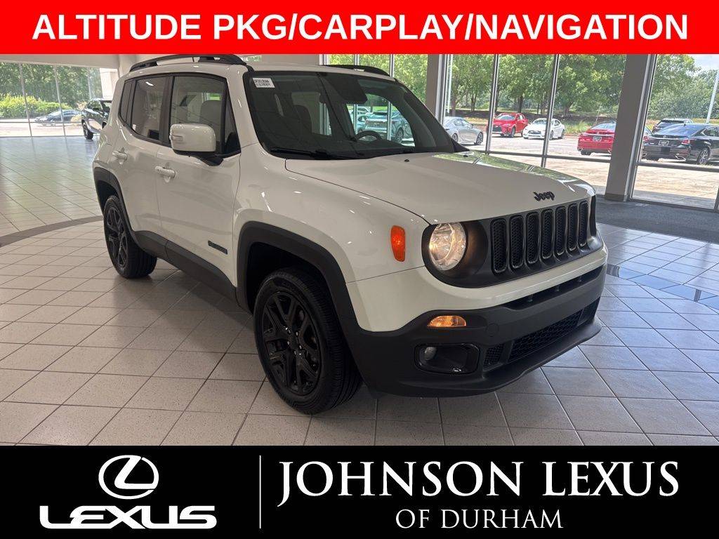 2018 Jeep Renegade Altitude — SUV — 35,733 mi — Durham, NC
