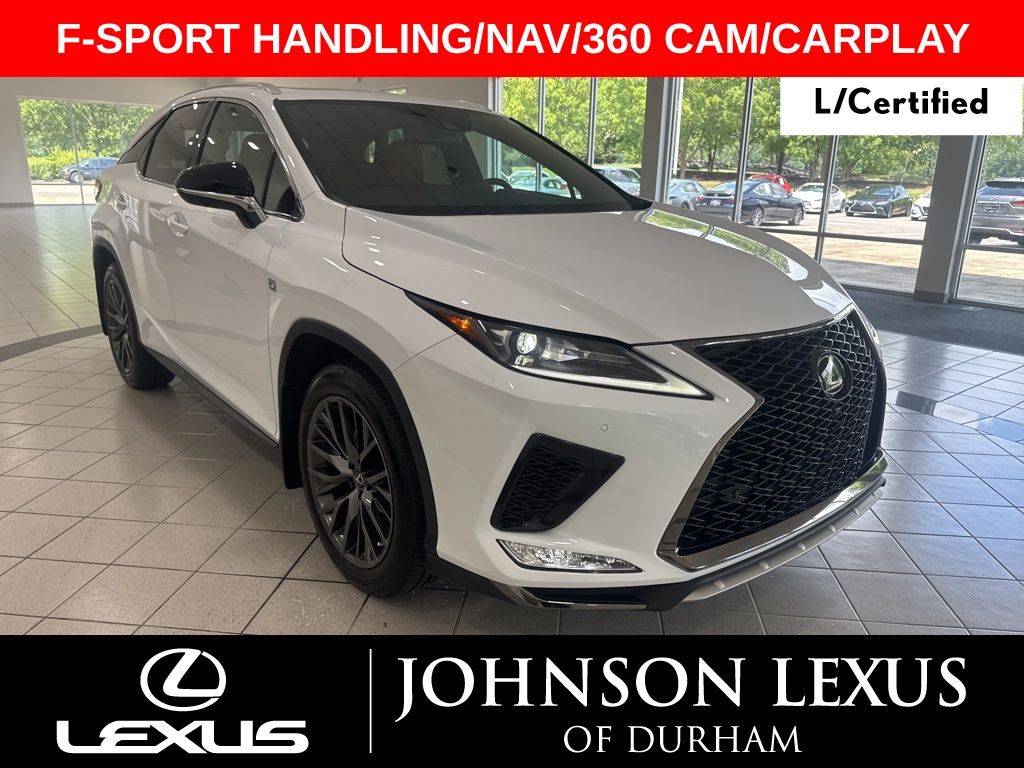 2022 Lexus RX RX 350 F Sport — SUV — 20,790 mi — Durham, NC