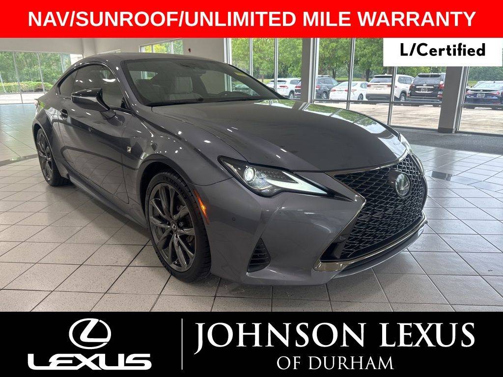 2020 Lexus RC RC 350 F Sport — Coupe — 40,603 mi — Durham, NC