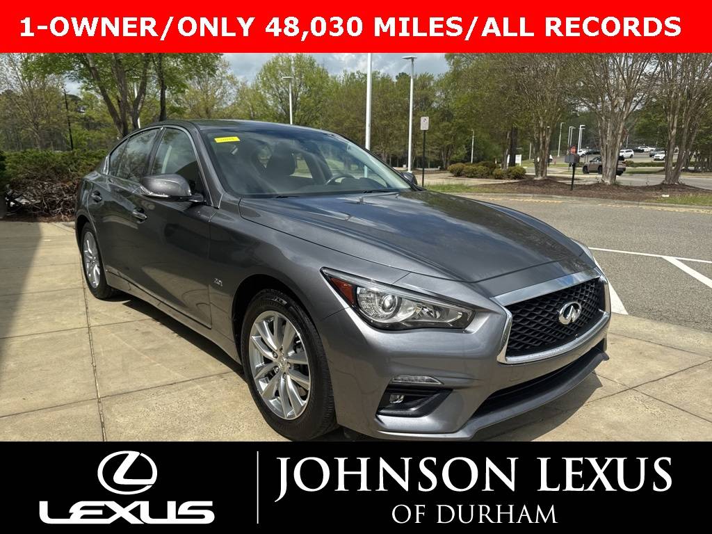 2018 INFINITI Q50 2.0t PURE — Sedan — 48,030 mi — Durham, NC