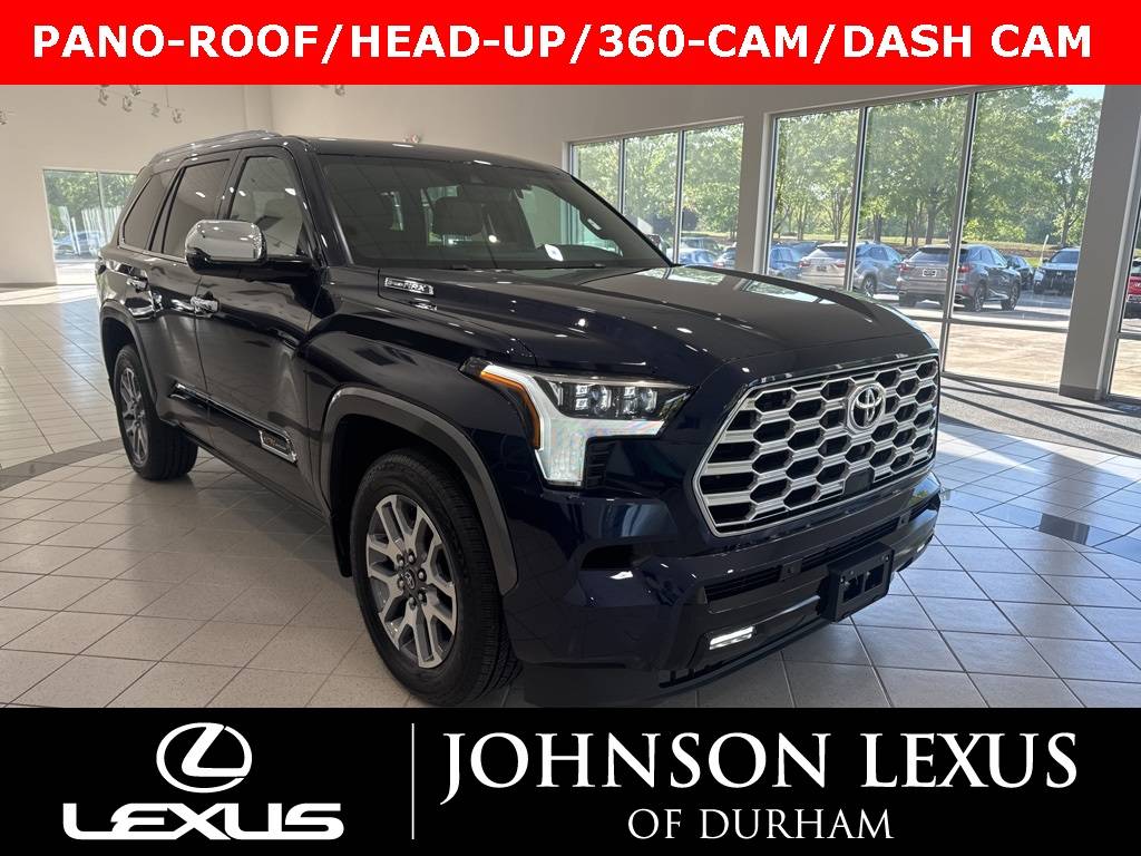 2025 Toyota Sequoia 1794 Edition — SUV — 62 mi — Durham, NC
