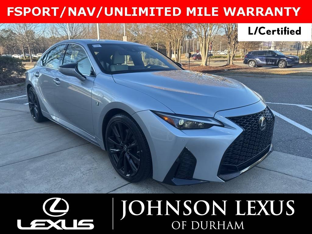 2021 Lexus IS IS 350 F SPORT — Sedan — 37,744 mi — Durham, NC