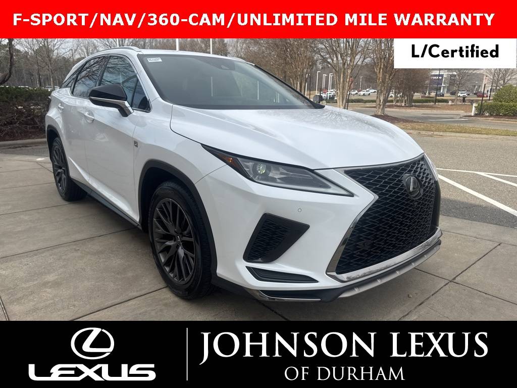 2021 Lexus RX RX 350 F Sport — SUV — 54,092 mi — Durham, NC