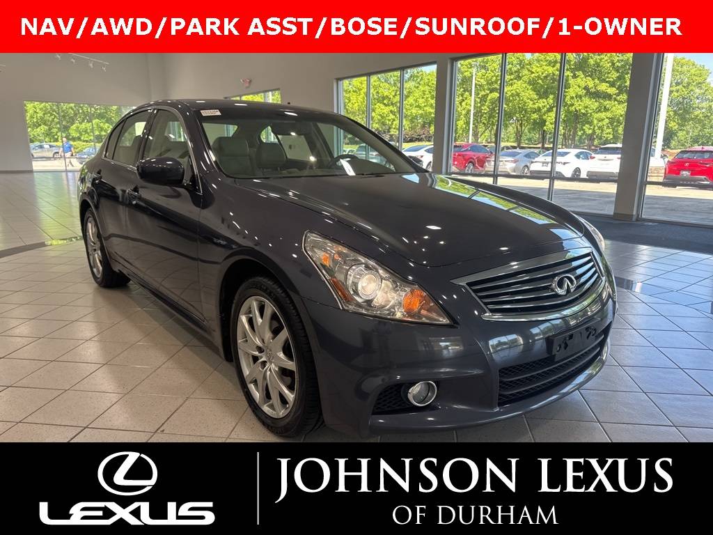 2012 INFINITI G G37x — Sedan — 157,689 mi — Durham, NC