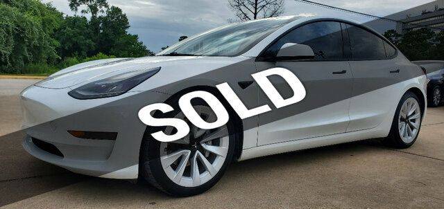 2021 Tesla Model 3 Standard Range Plus — Sedan — 28,786 mi — Houston, TX