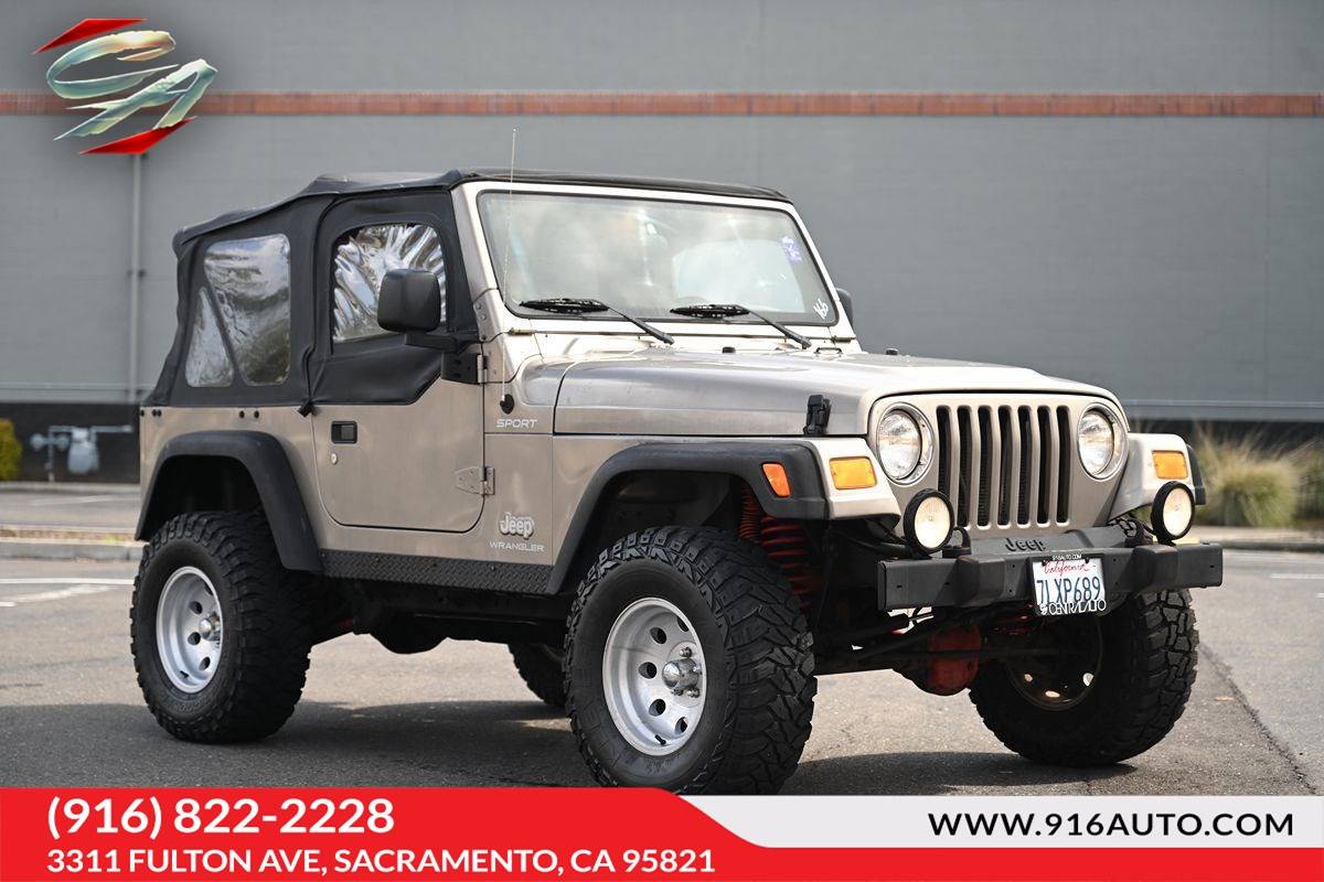 2004 Jeep Wrangler Sport — SUV — 124,306 mi — Sacremento, CA