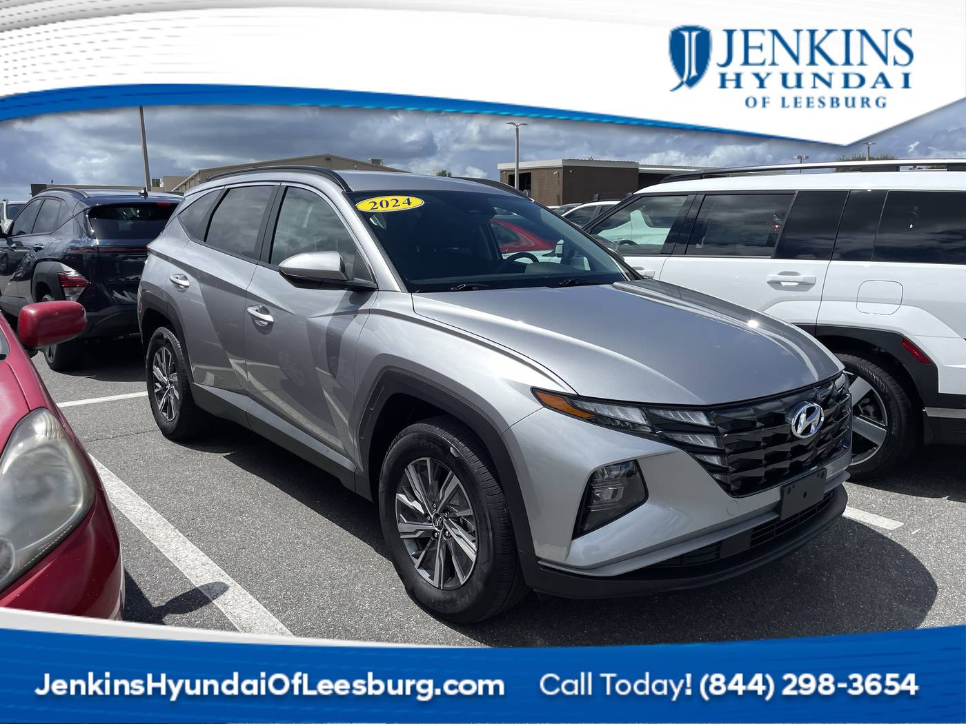 2024 Hyundai Tucson Hybrid Blue — SUV — 12,259 mi — Leesburg, FL
