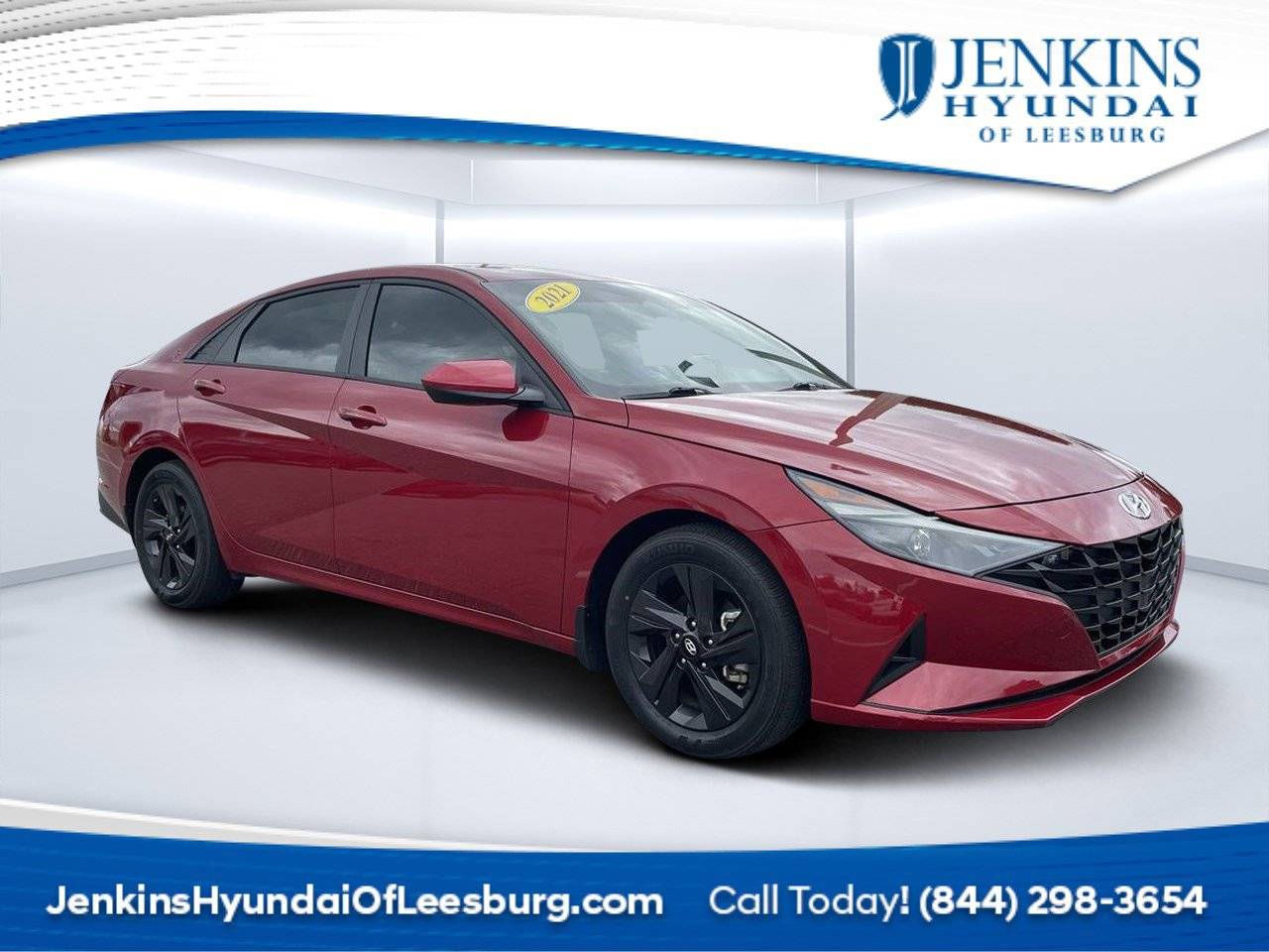 2021 Hyundai Elantra Hybrid Blue — Sedan — 30,234 mi — Leesburg, FL