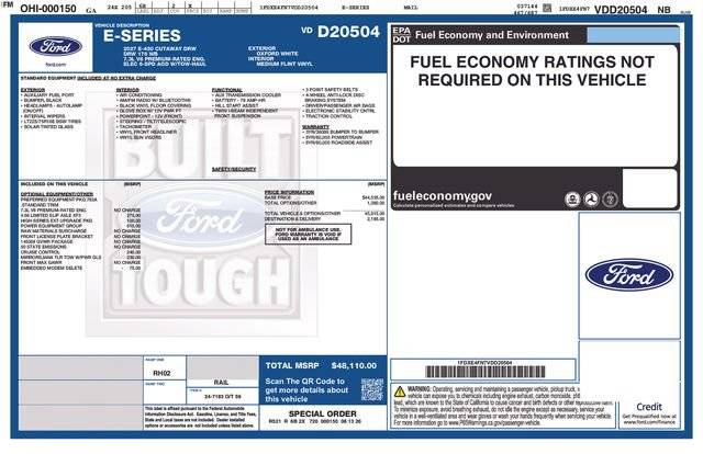 2027 Ford E-Series E-450 SD