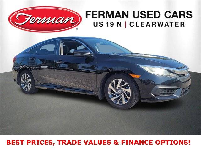 2016 Honda Civic EX — Sedan — 104,505 mi — Clearwater, FL