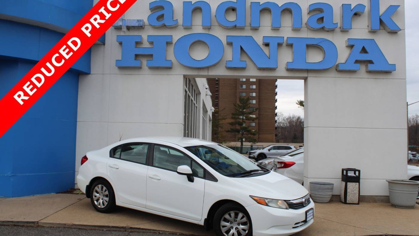 2012 Honda Civic LX — Sedan — 131,016 mi — Alexandria, VA
