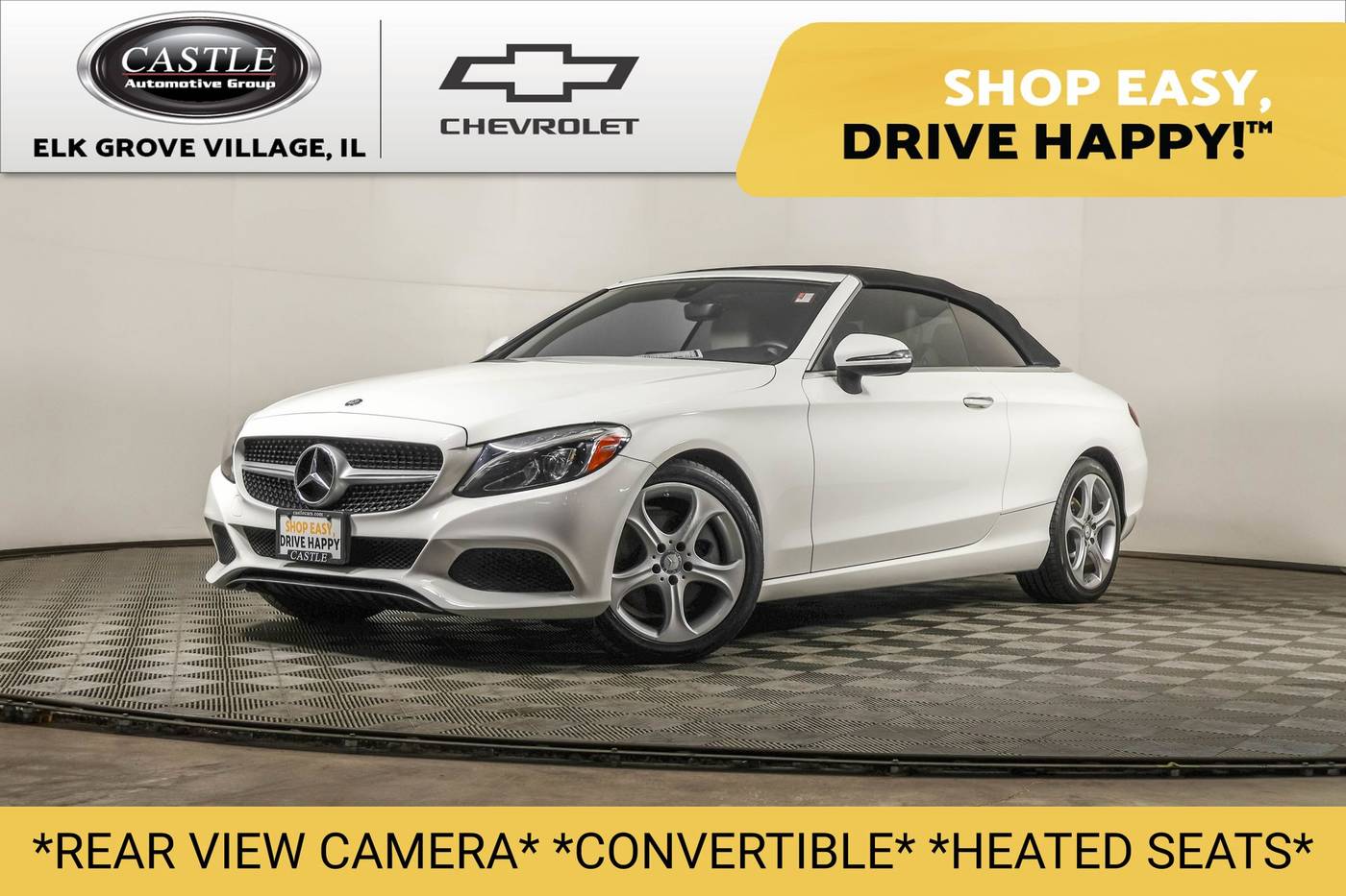 2017 Mercedes-Benz C-Class C 300 — Convertible — 40,345 mi — Elk Grove Village, IL