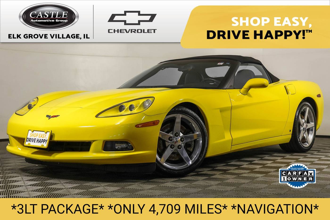 2006 Chevrolet Corvette Base — Convertible — 4,709 mi — Elk Grove Village, IL