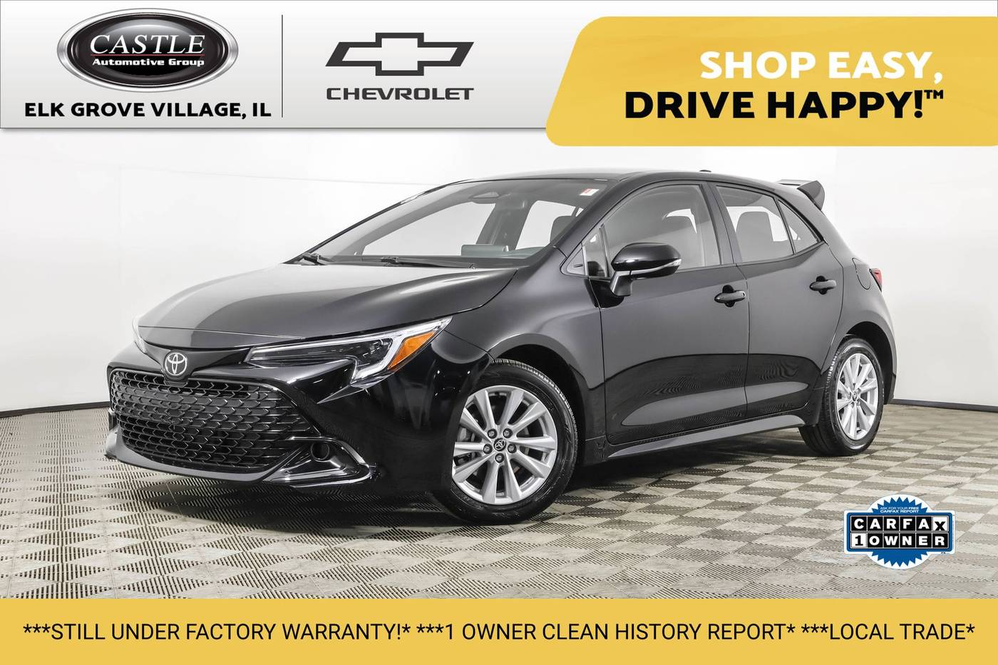 2023 Toyota Corolla Hatchback SE — Hatchback — 14,806 mi — Elk Grove Village, IL