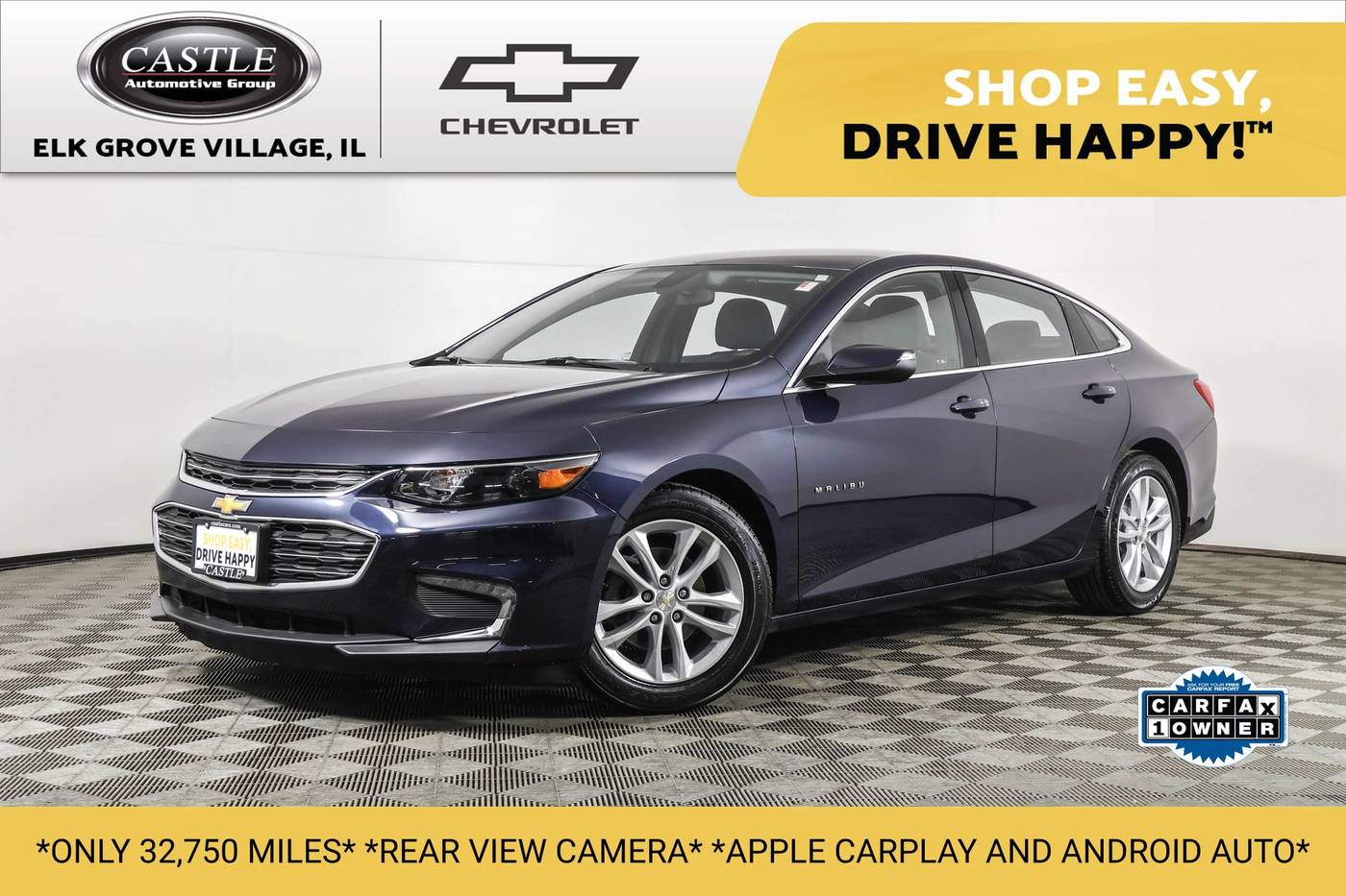 2017 Chevrolet Malibu LT — Sedan — 32,750 mi — Elk Grove Village, IL